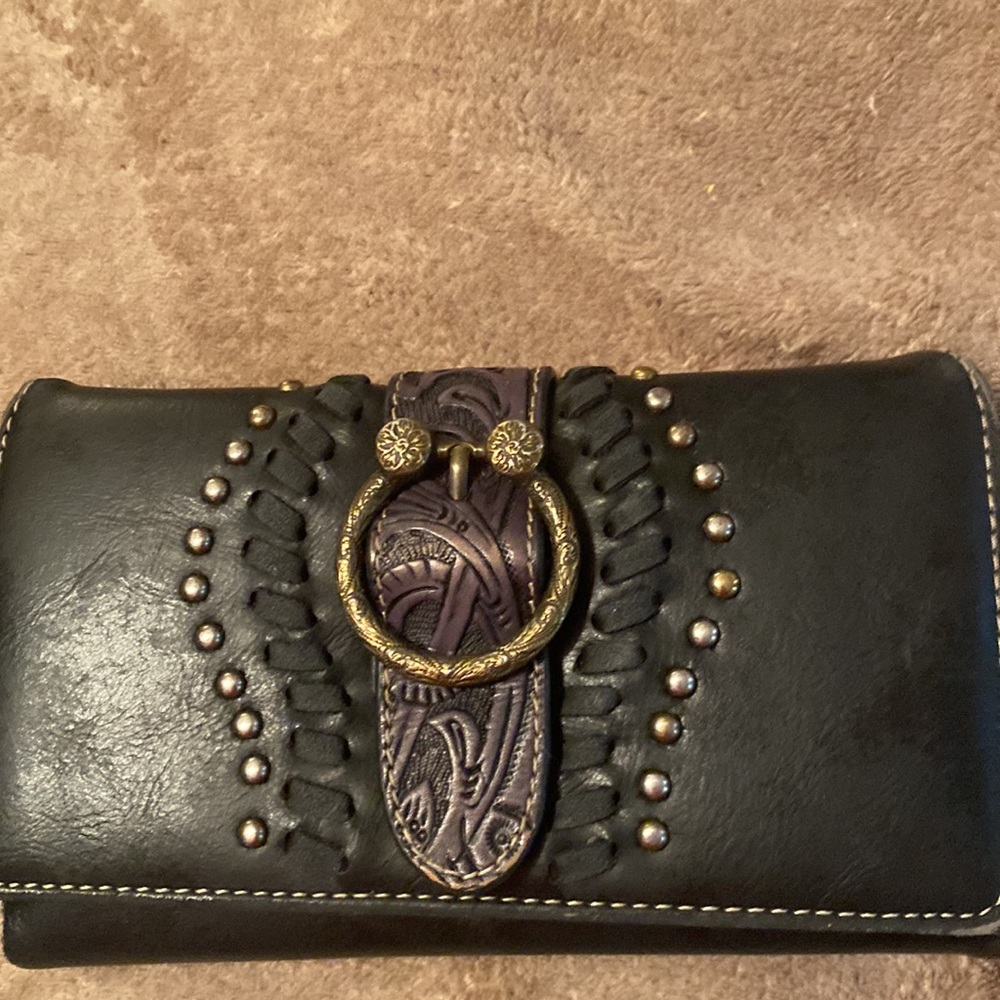 Trinity Ranch western style bag and wallet. - Picture 3 of 9